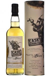 Bottle of Peat’s Beast, Cask Strenght