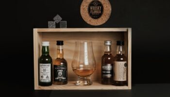 Dettagli di un kit di degustazione whisky da Whisky Flavour